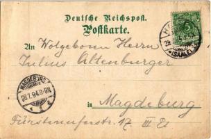 1894 (Vorläufer) Halle (Saale), Zum 200 jährigen Stiftungsfeste der vereinigten Friedrichs-Universit...