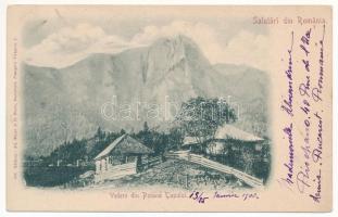 1901 Poiana Tapului, mountain rest house. Ad. Maier & D. Stern (EK)