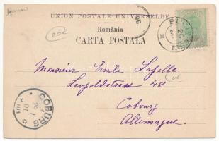 1901 Poiana Tapului, mountain rest house. Ad. Maier & D. Stern (EK)