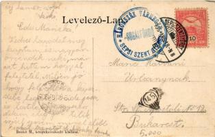 1905 Sepsiszentgyörgy, Sfantu Gheorghe; híd. Benkő M. kiadása / bridge (felszíni sérülés / surface d...