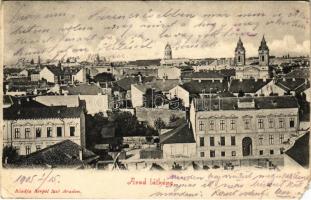 1905 Arad, látkép. Kerpel Izsó kiadása / general view (EM)