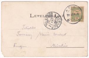 1905 Arad, látkép. Kerpel Izsó kiadása / general view (EM)