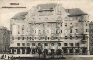 Budapest VIII. Gutenberg Otthon, az Országos Rabbiképző, az Intim Kávéház és Vendéglő