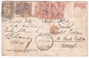 1927 Keresztvár, Nyén, Nyién, Teliu (Brassó); Biserica reformata / Református templom / Calvinist ch...