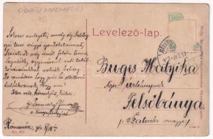1912 Máramarossziget, Sighetu Marmatiei; Kórház. W.L. (?) 248. Berger Miksa kiadása / hospital (EB)