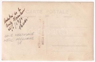 1934 Herkulesfürdő, Baile Herculane; Hotel Ferdinand szálloda, vendégek csoportja / spa hotel, group...