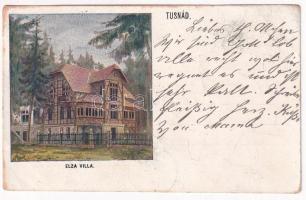 1907 Tusnádfürdő, Baile Tusnad; Elza villa / villa, spa (EK)