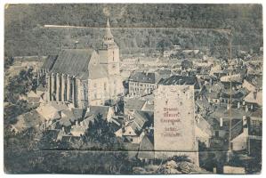 Brassó, Kronstadt, Brasov; látkép. leporellólap 10 képpel (néhány kép levált) / general view. leporellocard with 10 pictures