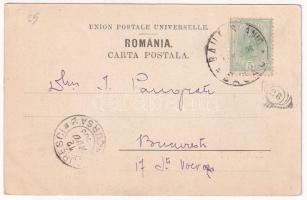 1903 Slanic Moldova, Szlanikfürdő; Drumul spre cascada, Cascada. Fanchette Fotografia Curtei Regale ...