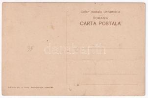 Techirghiol, Plaja de la Sanatoriul Eporiei / sanatorium beach with bathers (pinhole)