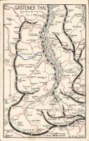 Gasteiner Thal map