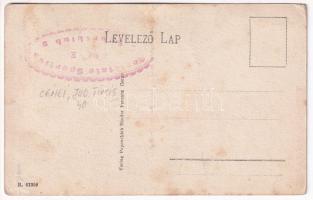 Csene, Tschene, Cenej, Cenei; Zobay Kristóf vegyeskereskedése, Popovchich Sándor Ferenc vaskereskedé...