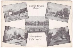 1946 Temesvár, Timisoara; Cinema de Vara (Cetate) / Nyári filmszínház, mozi / Summer Cinema, outdoors screenings (kis szakadás / small tear)