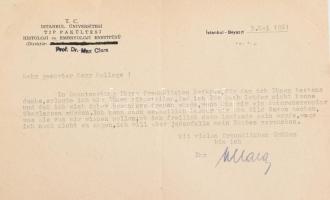 cca 1930-1960 Dr. Völgyesi Ferenc (1895-1967) orvos, pszichiáter és hipnotizőrnek levelezése magyar ...