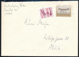 1992 Esterházy Péter (1950-2016) Kossuth- és József Attila-díjas író autográf levele borítékkal