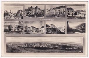 1941 Székelyudvarhely, Odorheiu Secuiesc; részletek. Kováts István fényképész / multi-view postcard