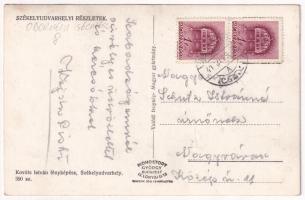 1941 Székelyudvarhely, Odorheiu Secuiesc; részletek. Kováts István fényképész / multi-view postcard