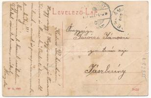 1907 Perjámos, Periam; Római katolikus zárda. W.L. 1326. / Röm. kath. Kloster / nunnery (b)