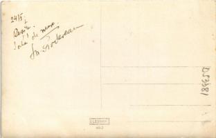 Resicabánya, Resicza, Recita, Resita; Román katonák a kantinban / Romanian soldiers in the canteen, ...