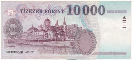 1999. 10.000Ft "AD 0068751" T:III / Hungary 1999. 10.000 Forint "AD 0068751" C:F...
