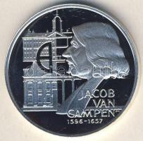 Hollandia 1996. 25ECU Ag "Jacob van Campen" tanúsítvánnyal T:PP