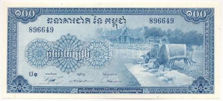 Kambodzsa DN (1972) 100R 896649 T:UNC,AU  Cambodia ND (1972) 100 Riels 896649 C:UNC,AU  Krause P#13b