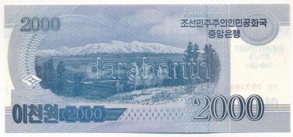 Észak-Korea 2018. 2000W "A Koreai Népi Demokratikus Köztársaság megalapításának 70. évfordulója...