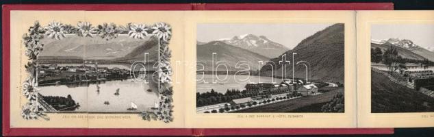 Zell am See leporelló, hiányos, sérült