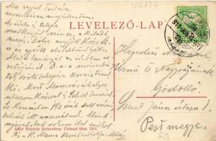 1911 Székelykocsárd, Székely-Kocsárd, Kocsárd, Lunca Muresului; vasútállomás, szivattyú ház, gőzmozd...