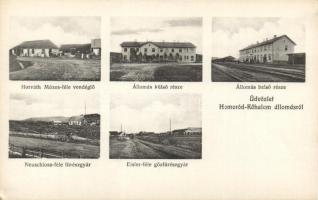 Homoród-Kőhalom railwaystation and factory