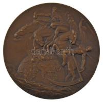 Német Birodalom 1915. "A világháború emlékére 1914/15" bronz emlékérem. Szign.: B.H. Mayer (60mm) T:AU / German Empire 1915. "Commemorating the World War 1914/15" bronze commemorative medallion. Sign.: B.H. Mayer (60mm) C:AU