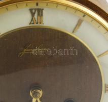 Junghans mechanikus, asztali óra, nincs kipróbálva, 58x21 cm