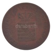 Német Államok / Szászország-Meiningen 1863. 1pf Cu "II. Bernhard" T:VF
German States / Sa...