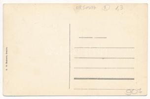 Orsova, Dunasor, Ozanic szálloda. G. Hutterer / Donauzeile / Danube riverside, hotel (EK)