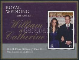 2011 Vilmos herceg és Katalin Middleton esküvője blokk Mi 35