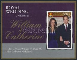 2011 Vilmos herceg és Katalin Middleton esküvője blokk Mi 70