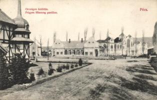 Pécs Országos kiállítás Frigyes főhg. pavillon