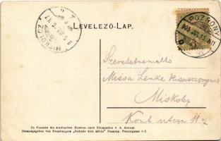 1905 Pozsony, Pressburg, Bratislava; Múzeum belső. Bediene dich allein / museum interior (EK)