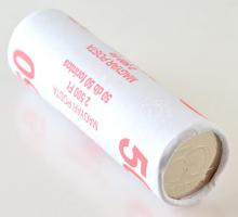 2021. 50Ft Cu-Ni-Zn "Eucharisztikus Világkongresszus" (50x) postai rolniban T:UNC