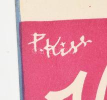 Halálos szerelem. Moziplakát (filmplakát, rácsplakát), 1939. Willy Fritsch, Viktoria von Ballasko, G...