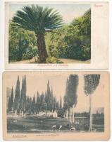 Dubrovnik, Ragusa; 10 db régi hosszú címzéses képeslap vegyes minőségben / 10 pre-1905 postcards in ...