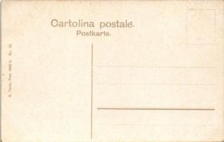 SMS Árpád az Osztrák-Magyar Haditengerészet Habsburg-osztályú csatahajó este / K.u.K. Kriegsmarine S...