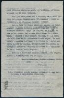 1953 Szabó Lőrinc (1900-1957) autográf aláírással és javítással ellátott gépelt levele "Kedves ...