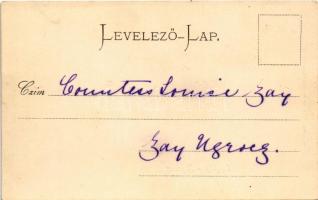 1899 (Vorläufer) Cigány / Zigeuner / Gypsy folklore. Stengel & Co. Se. III. No. 6025