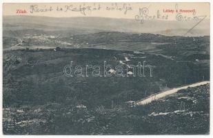 1914 Zilah, Zalau; látkép a Meszesről. Seres Samu kiadása / general view (fa)