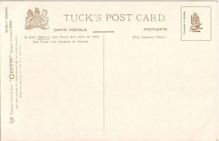 Fekete fiú / Black boy. Raphael Tuck & Sons Oilette Curly Coons 9093