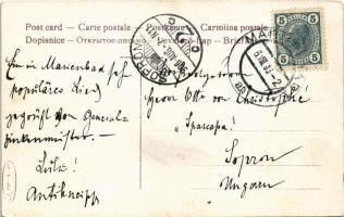 1906 Hinaus in die Ferne! / Ki a távolba! Farpofa fejek zenekara, humor / Out into the distance! But...