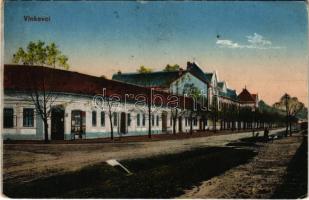 1917 Vinkovce, Vinkovci; street view + K.u.K. Zensurstelle Osijek Zensuriert 18. (EK)