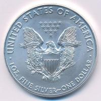 Amerikai Egyesült Államok 2020. 1$ Ag Ezüst Sas tanúsítvánnyal T:UNC USA 2020. 1 Dollar Ag Silver Eagle with certificate C:UNC