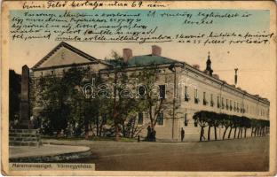 1914 Máramarossziget, Sighetu Marmatiei; Vármegyeháza. Benkő Miklós kiadása / county hall (EK)